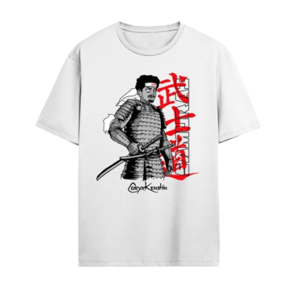 Coryxkenshin Merch Samurai Shogun White T Shirt